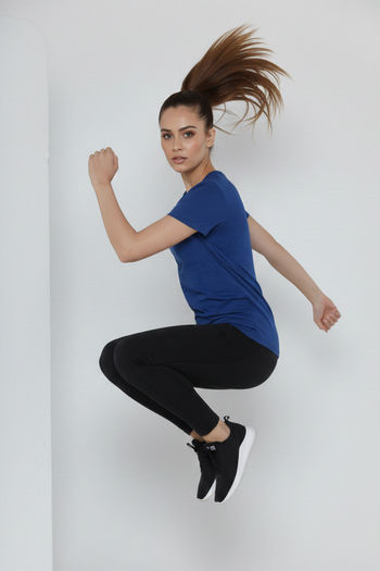 Zelocity Quick Dry Relaxed Top - Deja Vu Blue — image 5